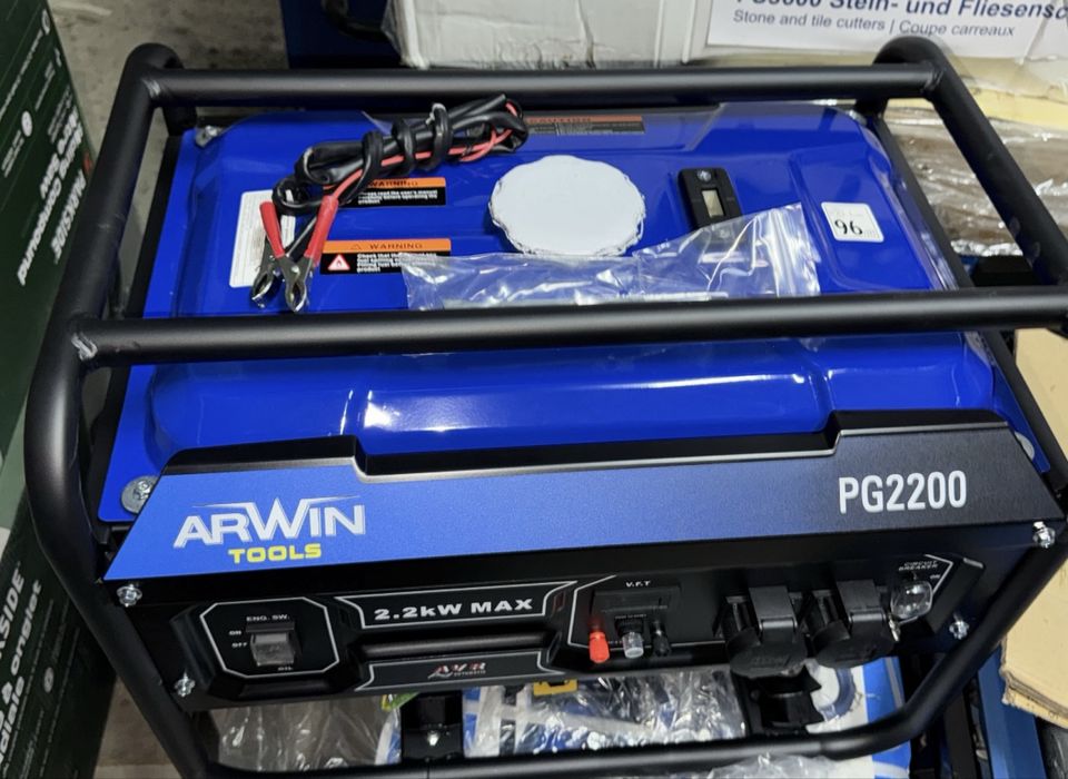 Gwnerator Arwin  2,2kw nou!