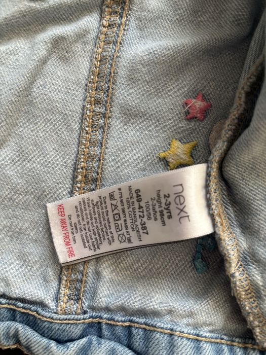 Next дънково яке за момиче 2-3 г