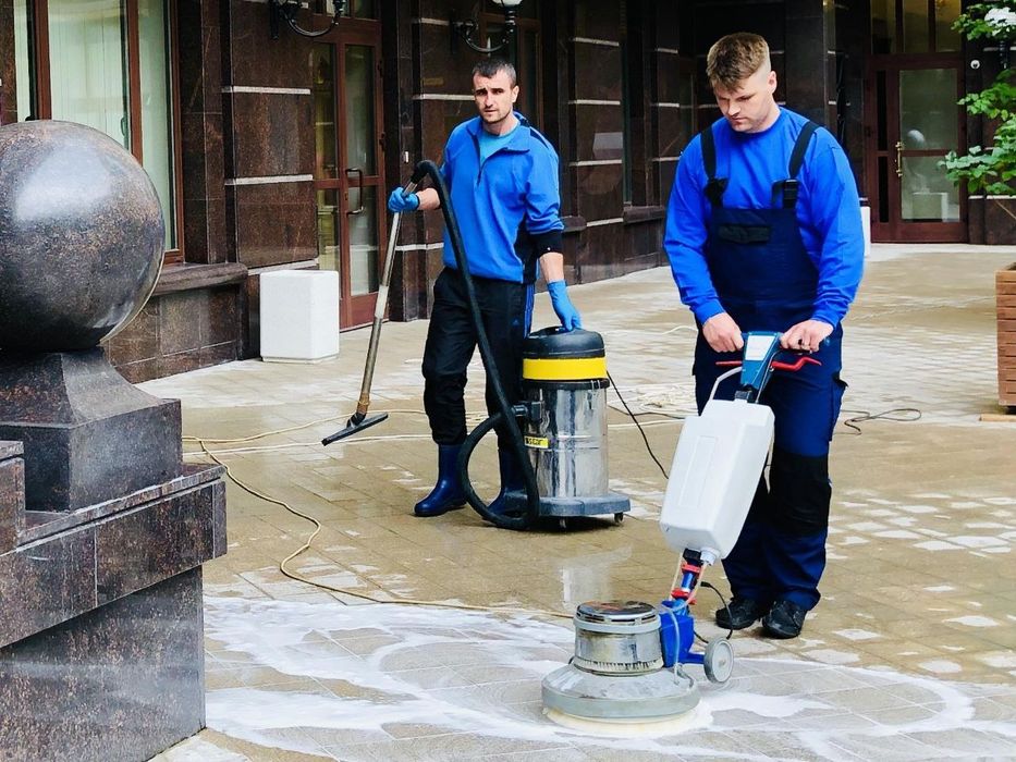 Cleaning servis Мойка брусчатка и фасадов