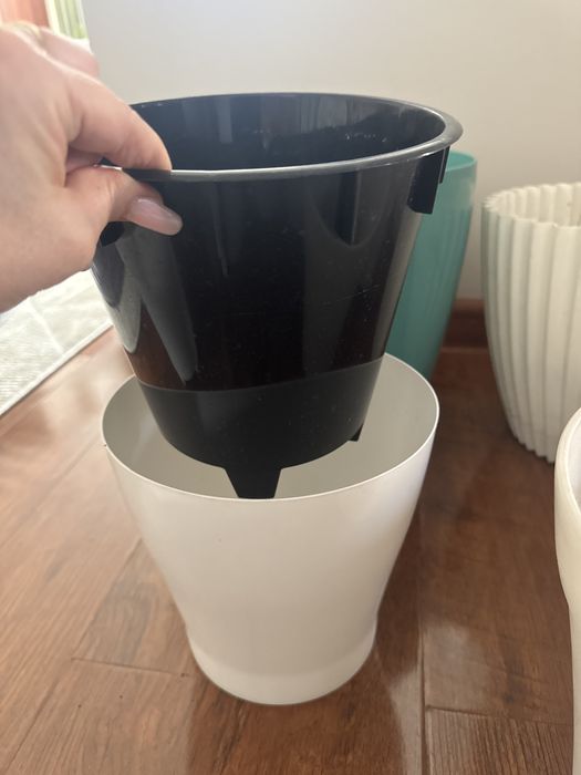 Горшки цветочные 17 шт