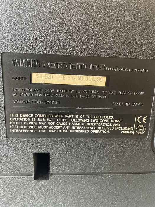 Синтзатор YAMAHA PRS 520 гр. Несебър • OLX.bg