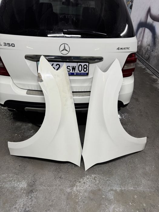 Крылья ml 350, крашеные