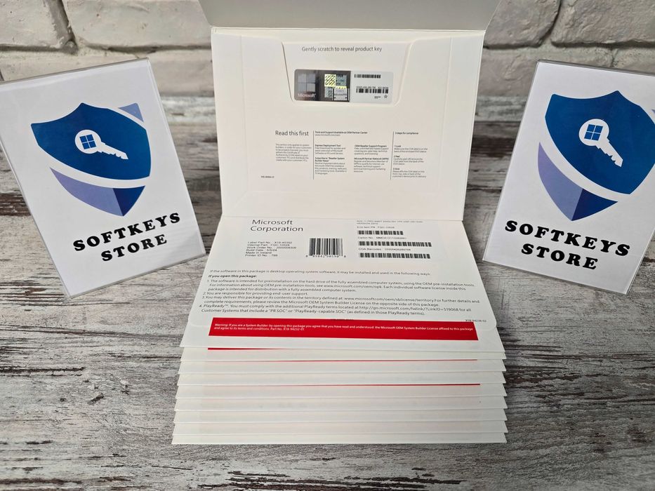 (BLACK FRIDAY) Windows 11 Home/Pro OEM DVD Пакет (До 15.12.2025)