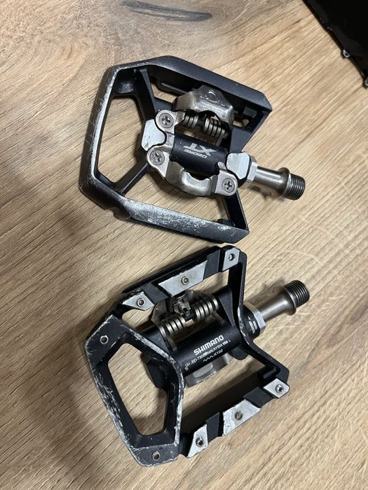 Shimano XT RD-T8000 SPD комбинирани педали 414 гр леки MTB