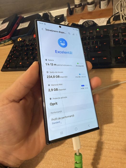 Samsung Galaxy S23 Ultra 5G 256GB Fisurat Testat Perfect Functional