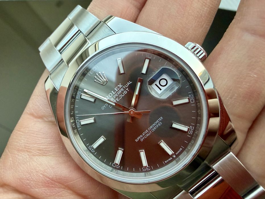 Rolex Datejust 41mm Rhodium dial (ult referinta 126300)