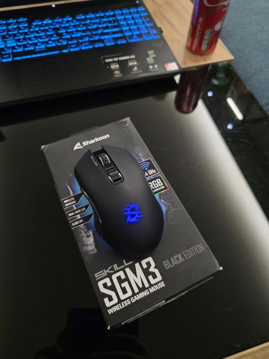 Sharkoon   Skiller SGM3  геймърска безжична  мишка