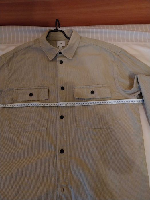 Cămașă bărbătească din catifea reiată