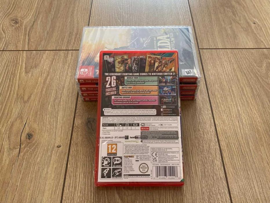 Новый Street Fighter 6 Years 1-2 Fighters Edition Nintendo Switch 2