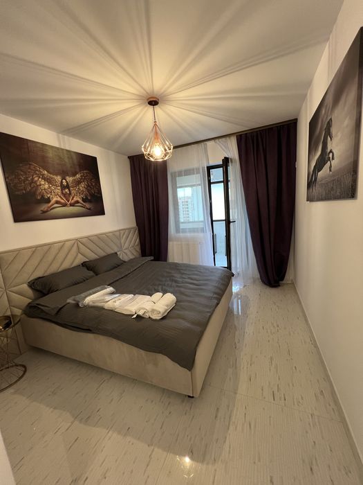 Proprietar inchiriez apartament nou, 2 camere ,mobilat , 15 min Unirii