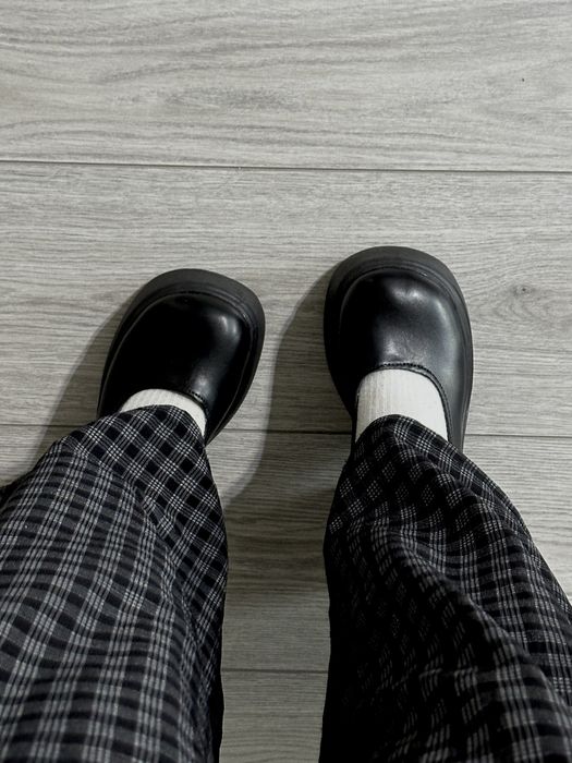 Туфли черные на каблуке