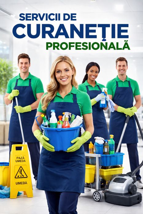 Curatenie apartamente , case , birouri . Seriozitate si calitate !