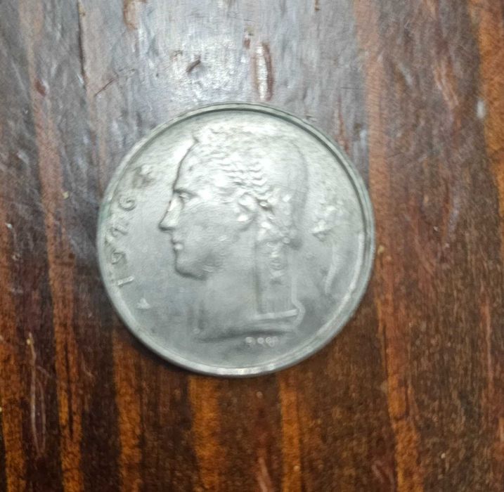 Белгийски франк от 1976г.