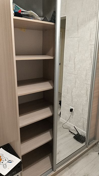 Шкаф купе с зеркалом, для одежды