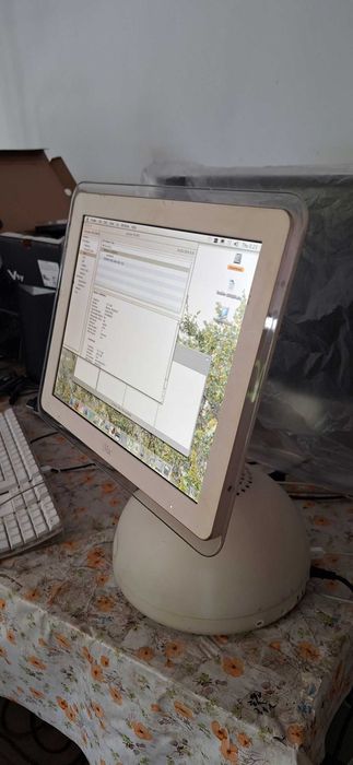 Retro, colectie, iMac PowerPC G4 800 MHz,  2002