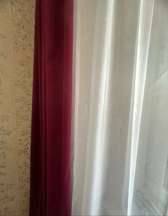 Штор и тюль 6 шт