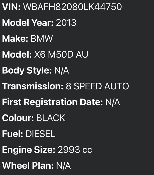 X5 X6 50Д Н57Д30Ц N57D30C 381kc на 82.000