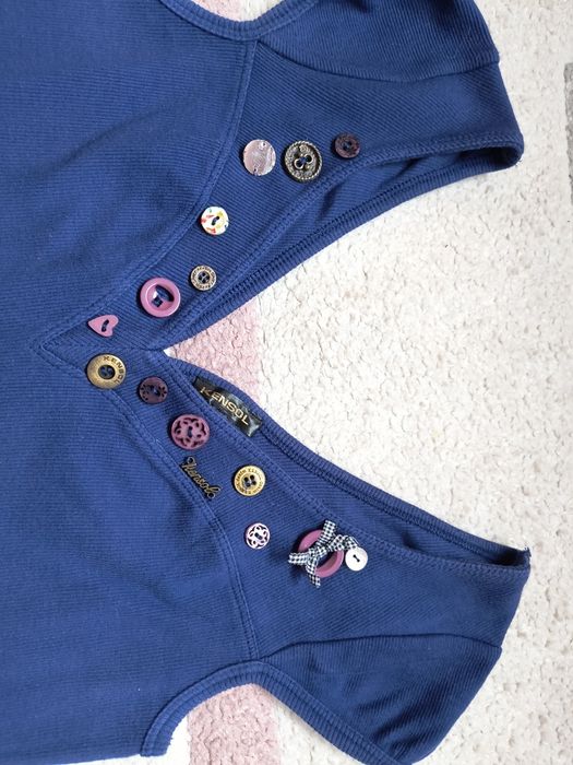 Дънкова пола и потник Kensol Л размер