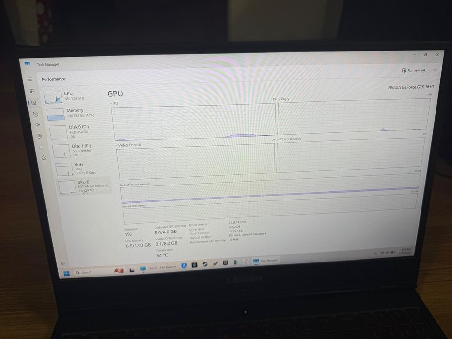 Vand laptop gaming Lenovo Legion