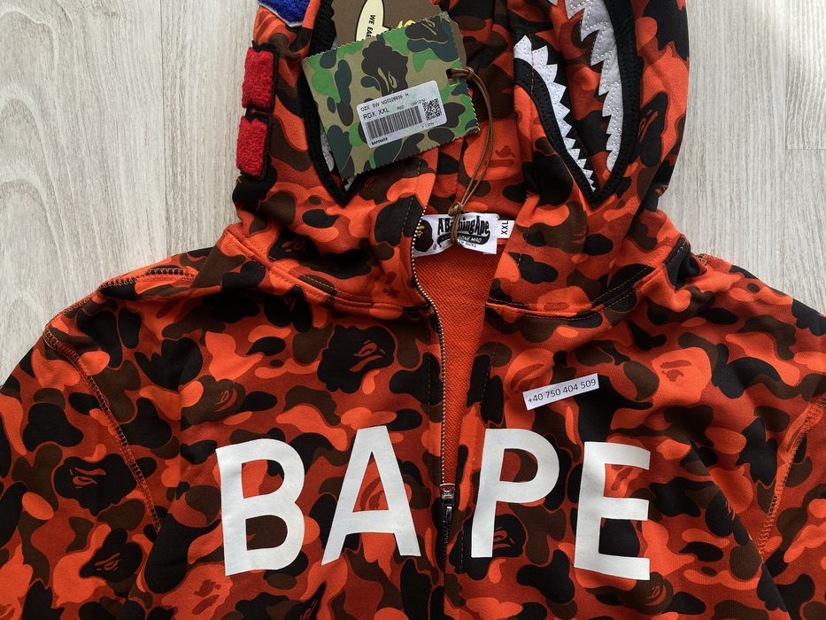 Hanorac Bape Shark Camo XXL xo tour
