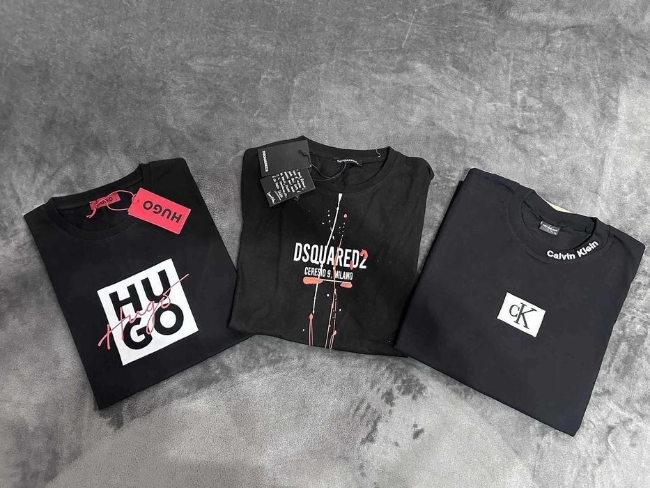 Мъжки тениски, различни размери