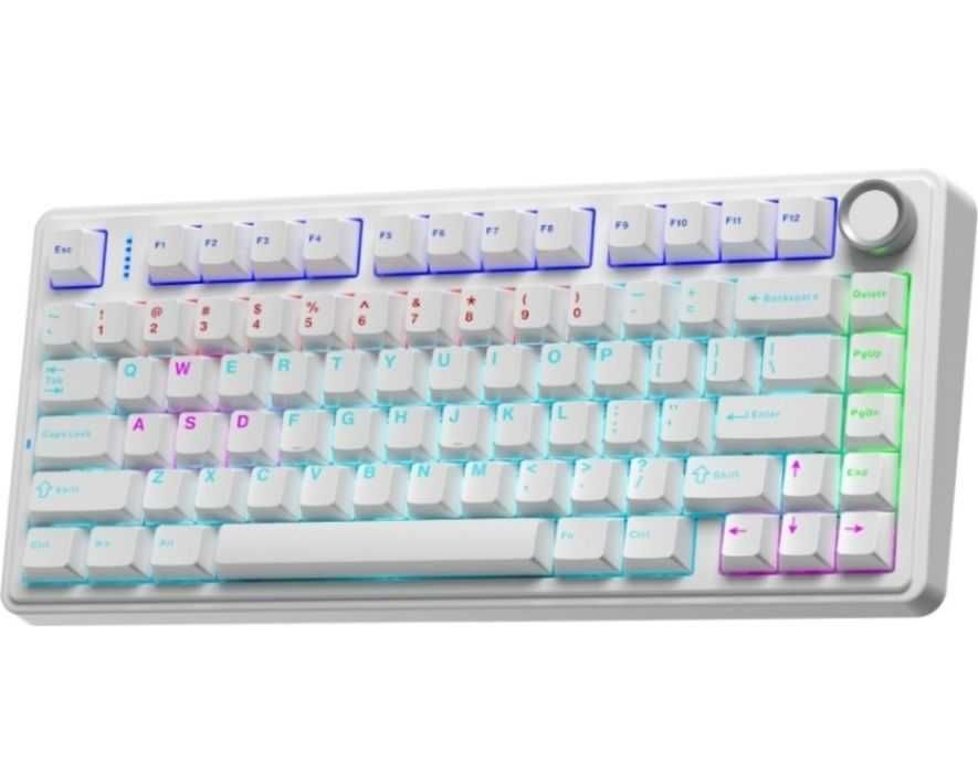 Клавиатура AULA F75 / K75 White