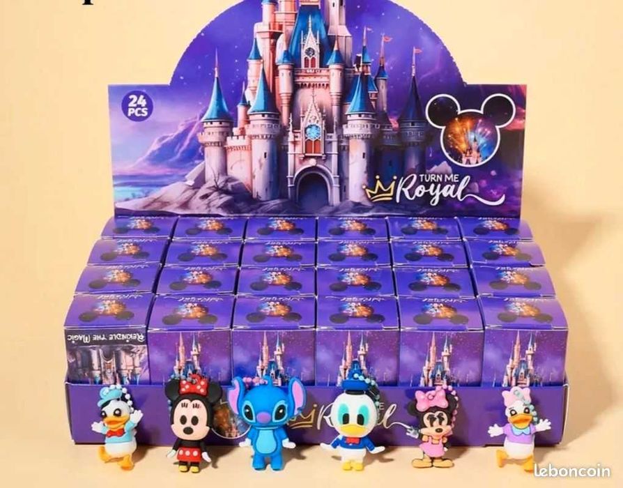 Ключодържател 24бр Дисни Стич Марвел подаръци за деца за рожден ден