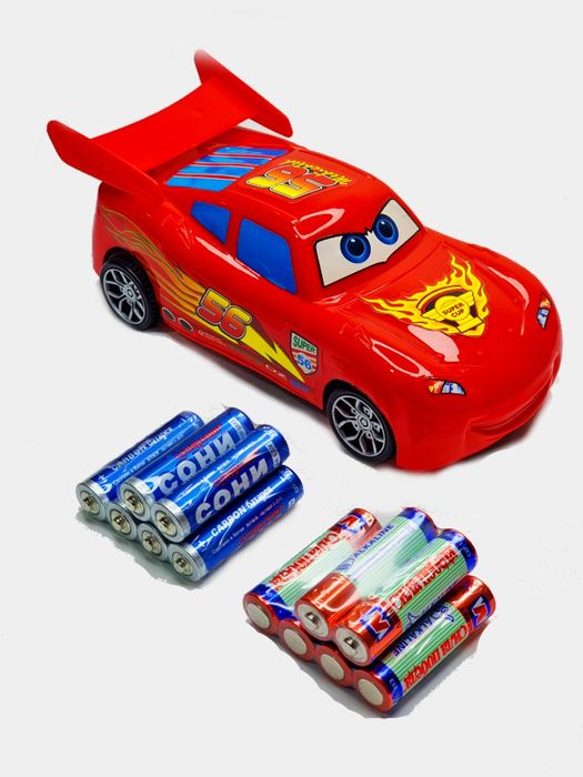 Masofadan boshqariladigan McQueen mashina