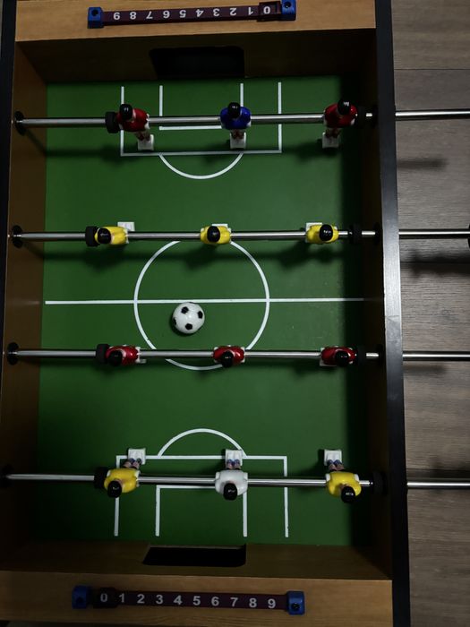 masa fotbal din lemn pentru copii