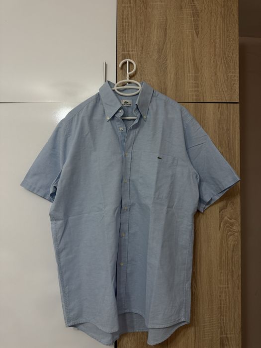 Риза с къс ръкав Lacoste Оригинална