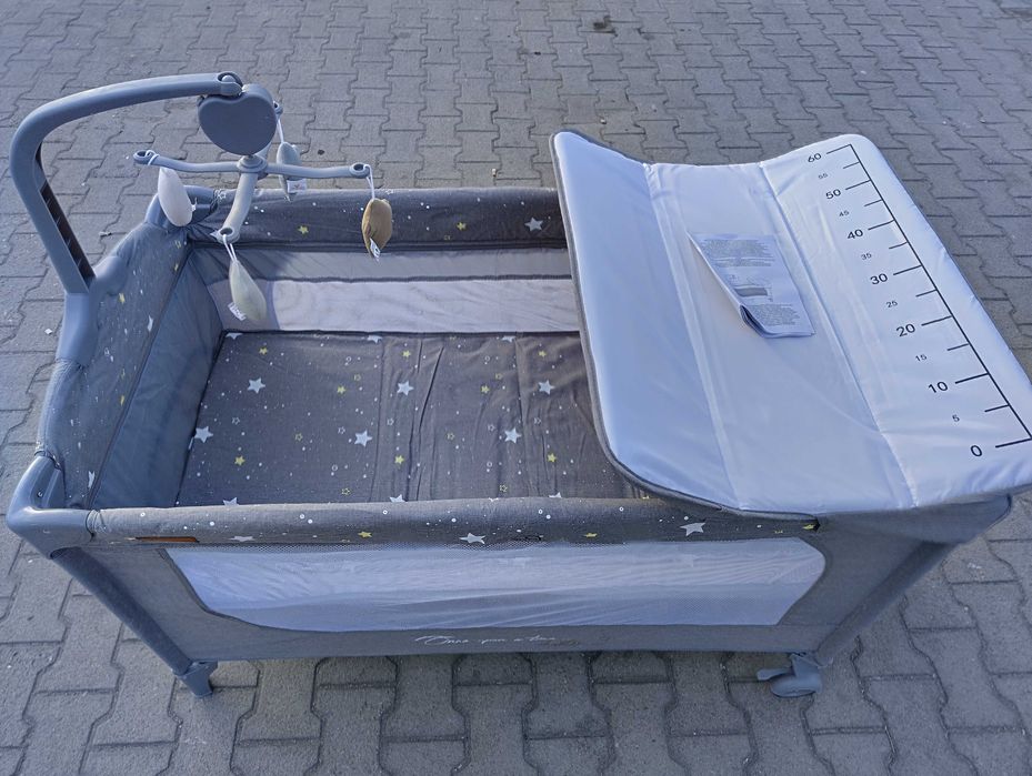 CANGAROO Детска кошара Once upon a time 3 сив