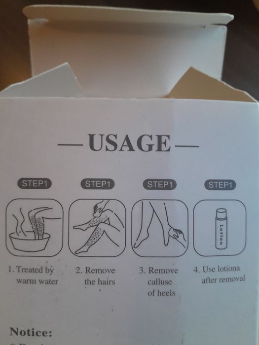 Кристал за епилация или за пети