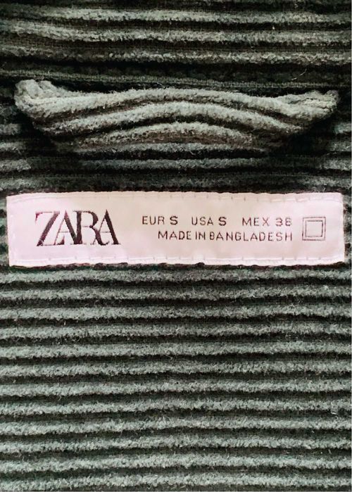 Geacă Zara bărbați M, Premium, Verde Diamond, interior confortabil