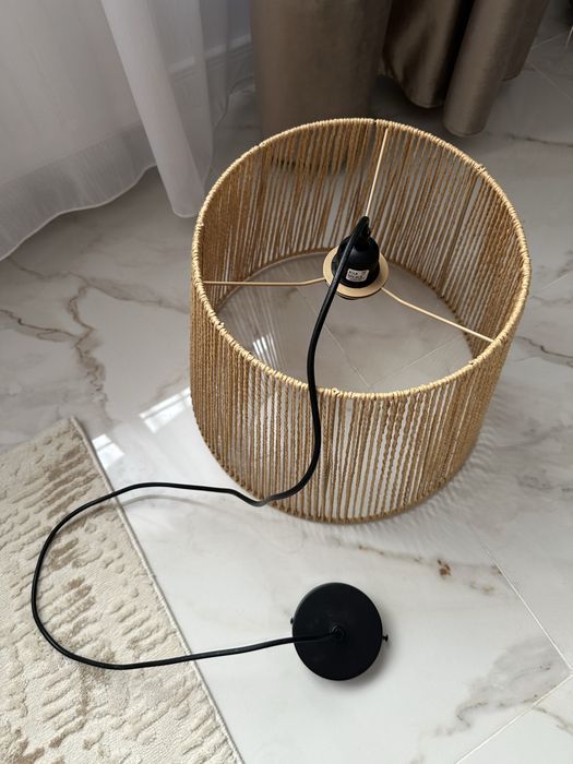 Lustra, lampa, veioza art deco, abajur mare, bec inclus