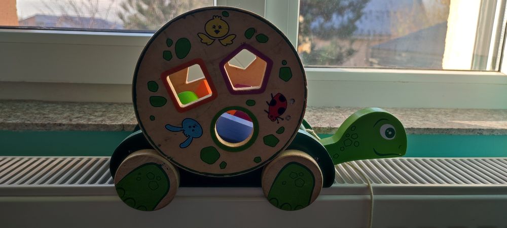 Țestoasă cu roti și piese Lidl