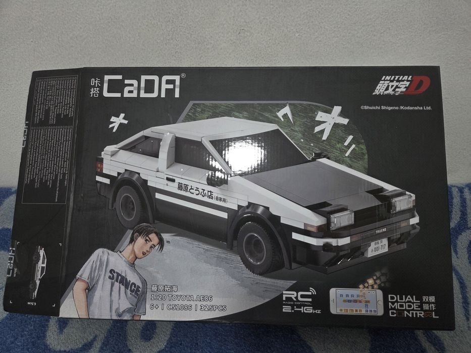 Радиоуправляемый конструктор CaDa Toyota AE86 (Initial D)