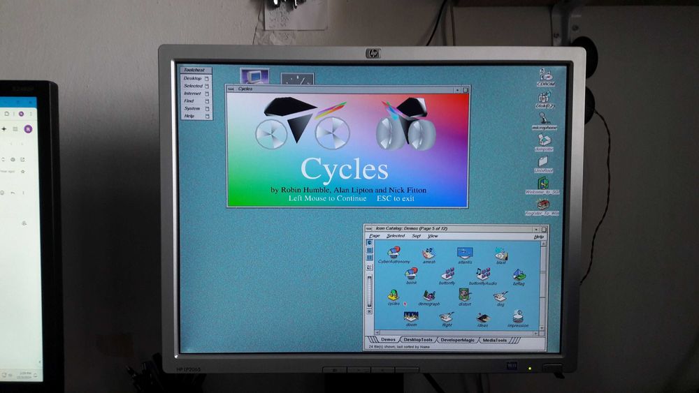 Workstation de colectie SGI Silicon Graphics O2 1997 IRIX SCSI