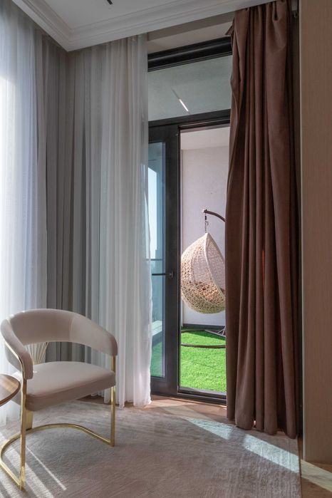 2 -комнатная квартира премиум -класса Nest One Авторским ремонтом