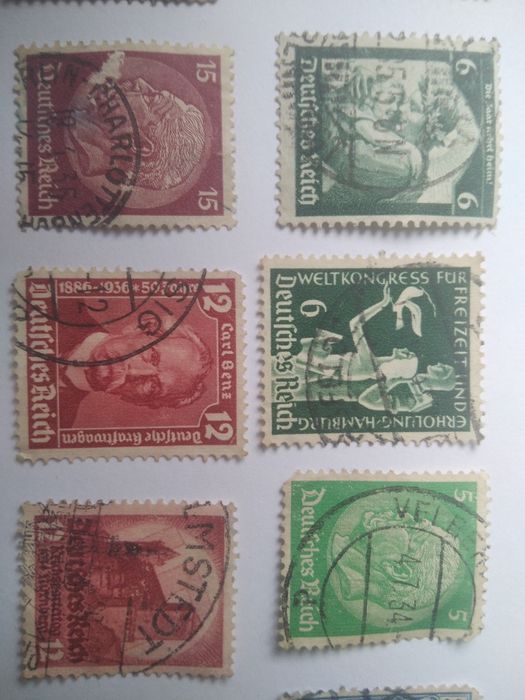 Лот стари чуждестранни марки