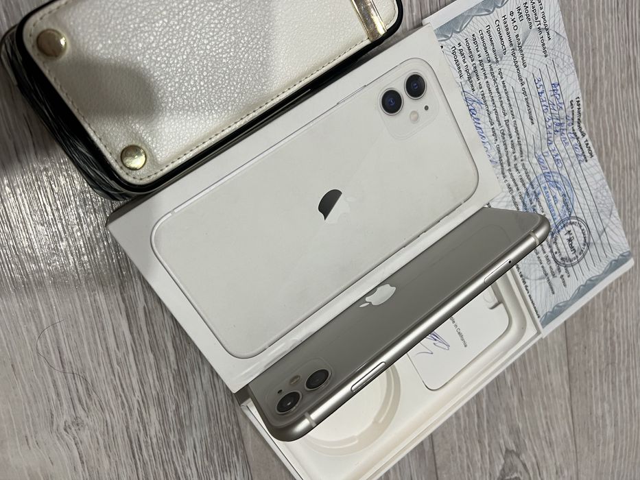 iphone 11 128гб 100%акб в идеальном состоянии