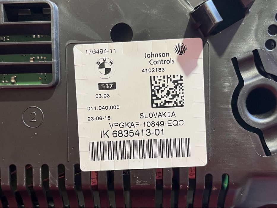 Ceas / Ceasuri bord BMW seria 5 6 7 F10 F11 F07 F01 F02 F06 F12 F13