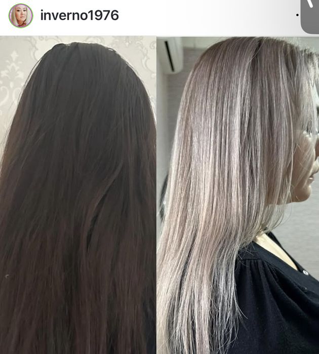 Сложное окрашивание волос