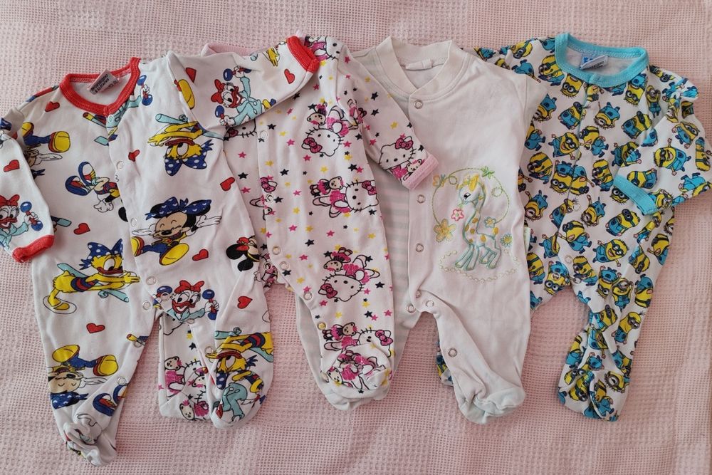 Бебешки бодита, ромпъри и др. 0-6м