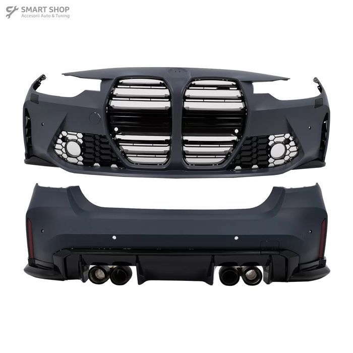 Pachet Exterior compatibil cu BMW Seria 3 F30 (2011-2019) Conversie la G20 Design