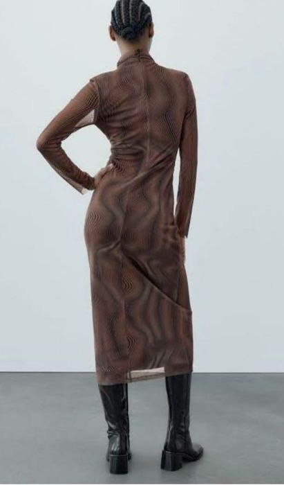 Рокля с тюл Zara