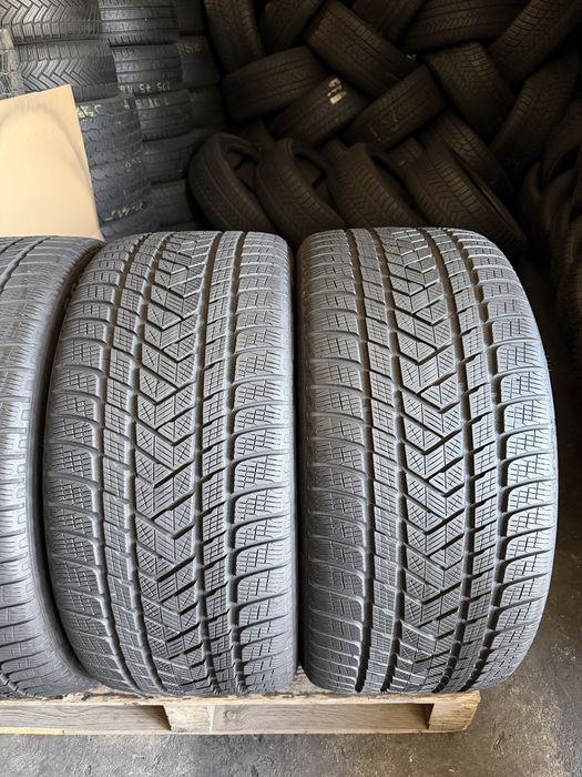 4 anvelope iarna 285/35/22 , Pirelli , 5.7-6.3 mm , DOT 2021