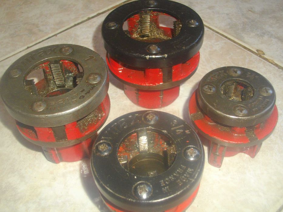 Винтонарезка 2"/Ножове PROKOM/ Плашка/ROTHENBERGER Ключ/Тръборез/Куфар