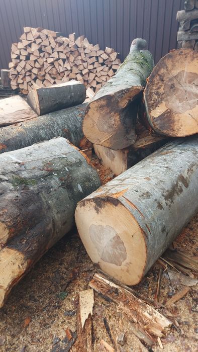 Vând lemne de foc uscate și verzi!