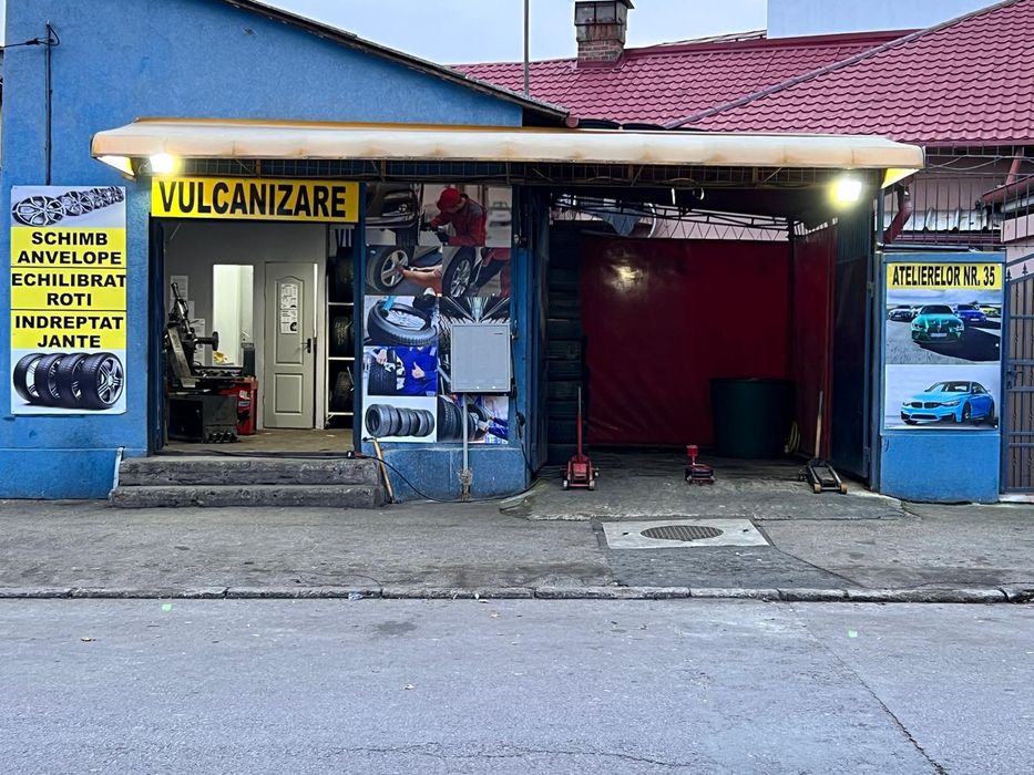 Vând sau închiriez Vulcanizare la cheie