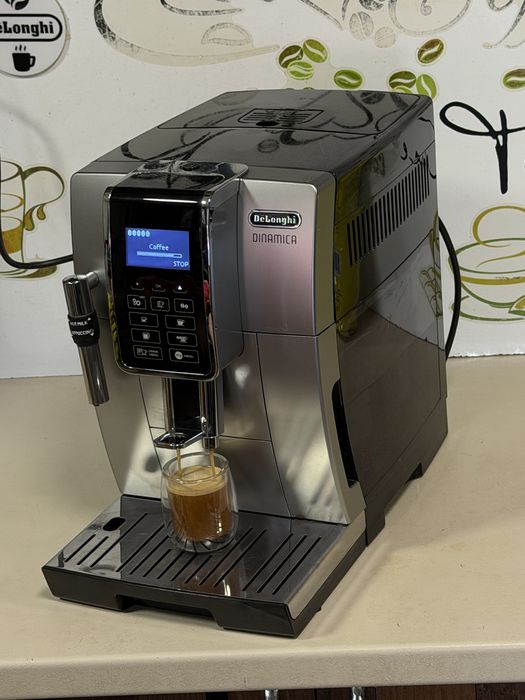 Кафемашина кафе автомат delonghi dinamica с гаранция